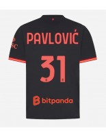 AC Milan Strahinja Pavlovic #31 Alternativní Dres 2026-27 Krátký Rukáv